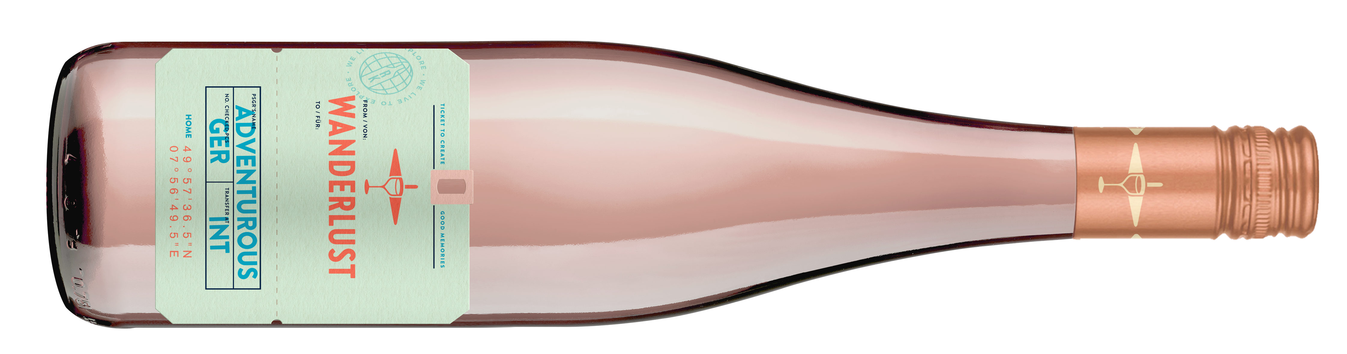 Adventurous rosé Wein